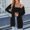 Black, variant on Drovellove Women's Casual Long Sleeve Cardigan Sweater - Lightweight Open Front Knit Coat for Home, Work, or Weekend Errands