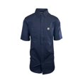thumbnail image 1 of Carhartt Men's Navy Rugged Professional Series S/S Woven Shirt (226), 1 of 12