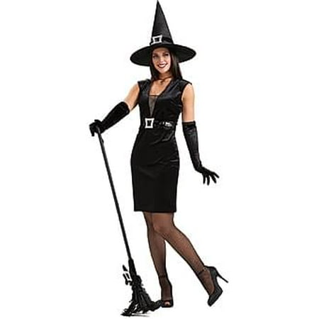 Cocktail Witch Black Costume Adult Standard