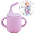 thumbnail image 3 of Copa Alimentación Portátil para Pequeños 180 Ml Silicona Con Manijas Dobles, 3 of 9