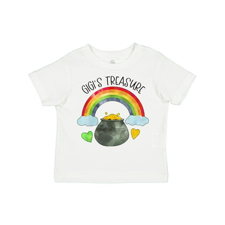 

Inktastic Gigi s Treasure St. Patrick s Day Rainbow and Gold Gift Toddler Boy or Toddler Girl T-Shirt
