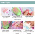 thumbnail image 5 of Kit de pintura de diamante para ojos, pintura profunda para niños adultos principiantes, regalos de decoración del hogar (16.0 x 12.0 in), 5 of 5