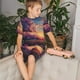 thumbnail image 4 of Balery Dreamy Dandelion Sunset Conjunto de Pijama Infantil de Manga Corta con Estampado – Ropa de Dormir de Algodón Suave-XX-Large, 4 of 6