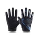 thumbnail image 1 of Jumpingount 1 par de guantes de ciclismo de tela para hombre, elegante, transpirable, ajustable, repuesto para motociclismo, antideslizante, guante guantes y mitones Azul negro, 1 of 6
