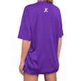 thumbnail image 2 of Playera Jouska Mx Oversize Golden Mujer Gym Deportiva Casual Bodybuilding Relaxed Fit Morada, 2 of 5