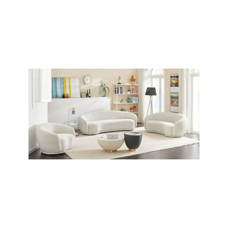 Meridian Furniture Hyde Boucle Fabric Chair Meridian Furniture Hyde Boucle Fabric Chair