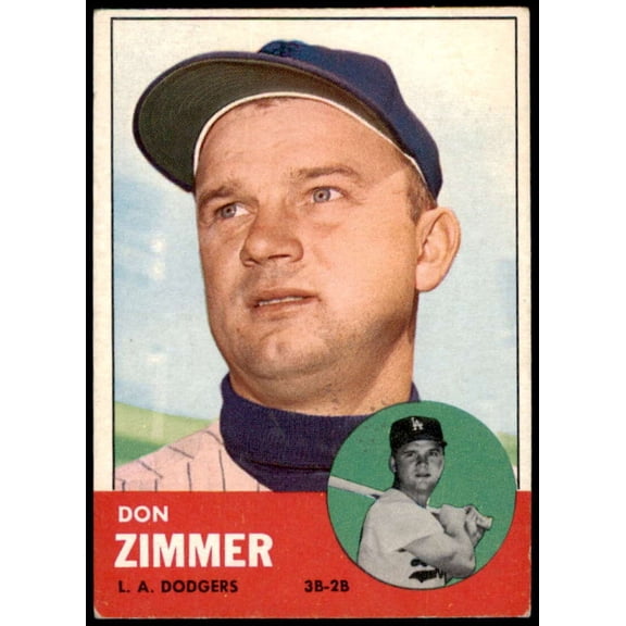 Don Zimmer Card 1963 Topps #439