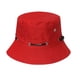 thumbnail image 4 of Sombrero de Pescador Minnieouse Cómodo Transpirable Protección Solar Gorro Rojo 58cm, 4 of 6