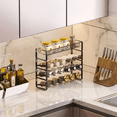 thumbnail image 4 of "Organizador De Utensilios De Cocina Y Especias 4 Niveles Belug, Negro ", 4 of 5