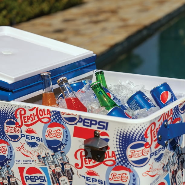 Pepsi 80-Quart Patio Cooler - Heritage Edition for Hotels