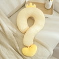 thumbnail image 6 of Harlier Funny Question Mark Shaped Pillow, 19.6 inhc Animal Elements Soft Velvet Decorative Throw Pillows Question Mark Neck Pillow, Unique Chair Cushion Home Decoration Pillow, 6 of 6