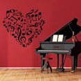thumbnail image 2 of Arttop Calcomanías De Pared Con Notas Musicales, Notas Musicales Creativas, Pegatinas De Vinilo Removibles Para Pared, Para Aula, Habitación De Niños, Decoración De Estudio De Música, 2 of 5