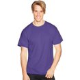 thumbnail image 3 of Hanes ComfortBlend EcoSmart T-Shirt à Col Ras du Cou pour Hommes, TG, Violet, 3 of 5