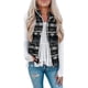 thumbnail image 4 of Tie Dye Vest Outwear Comfortable Fleece Fuzzy Zipper Vest Soft Fashion Ethnic Warm Lightweight for Female for Shopping ANGGREK Otros, 4 of 6