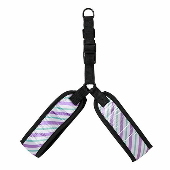 Adjustable Pet Harness - Delicate Printing Breathable Puppy Travel Harness Chest Strap for Park