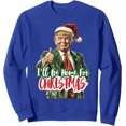 thumbnail image 3 of Suéter con capucha navideño de Trump, 3 of 5
