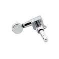 thumbnail image 5 of Musiclily Basic 6-in-line Guitar Sealed Tuners Tuning Pegs Keys Machine Heads Set, Vintage Oval Button Chrome, 5 of 5