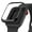 38mm - Glossy Black (AW3-38-03), variant on Bezel Styling for Apple Watch 38mm Case Cover for Series 3 / Series 2 / Series 1 - AW3-03