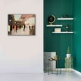 thumbnail image 6 of Epic Graffiti  'Paris Remembered'  by Lorraine Christie, Giclee Canvas Wall Art, 34"x26", 6 of 6