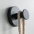 thumbnail image 6 of Kraus Bathroom Towel Hooks, Matte Black, 2.06"H, 6 of 8