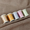 thumbnail image 3 of Kit de Fil à Broder en Polyester 40 Pcs, Fil à Coudre en Tissu Fil à Broder Machine Fil à Broder Polyester, pour DIY Brother, 3 of 8