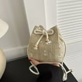 thumbnail image 3 of SIEYIO Handwoven Shoulder Bag for Women Lady Bucket Crossbody Bag Summer Beach-Handbag, 3 of 20