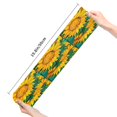 thumbnail image 2 of Kdxio Vibrant Sunflower Painting Funny Silky Novelty Funky Long Knee High Socks Soft 3D Print Cosplay Crazy Stockings for Men Women, 2 of 8
