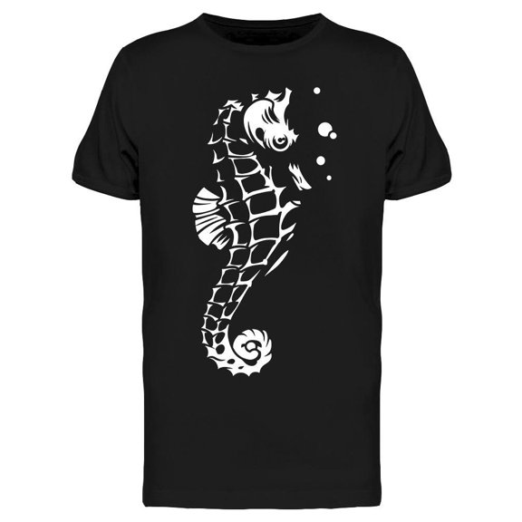 Seahorse Sketchsilhouette Tee Men's -Image by Shutterstock