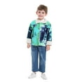 thumbnail image 3 of LWNYDPLSD Boys Fleece Lined Jacket Infant Coat 6-9 Months Snow Jackets for Kids Oversized Hoodie for Girls Baby Boy Shirts 6-9 Winter Shirts, Green 6-12 Months, 3 of 8