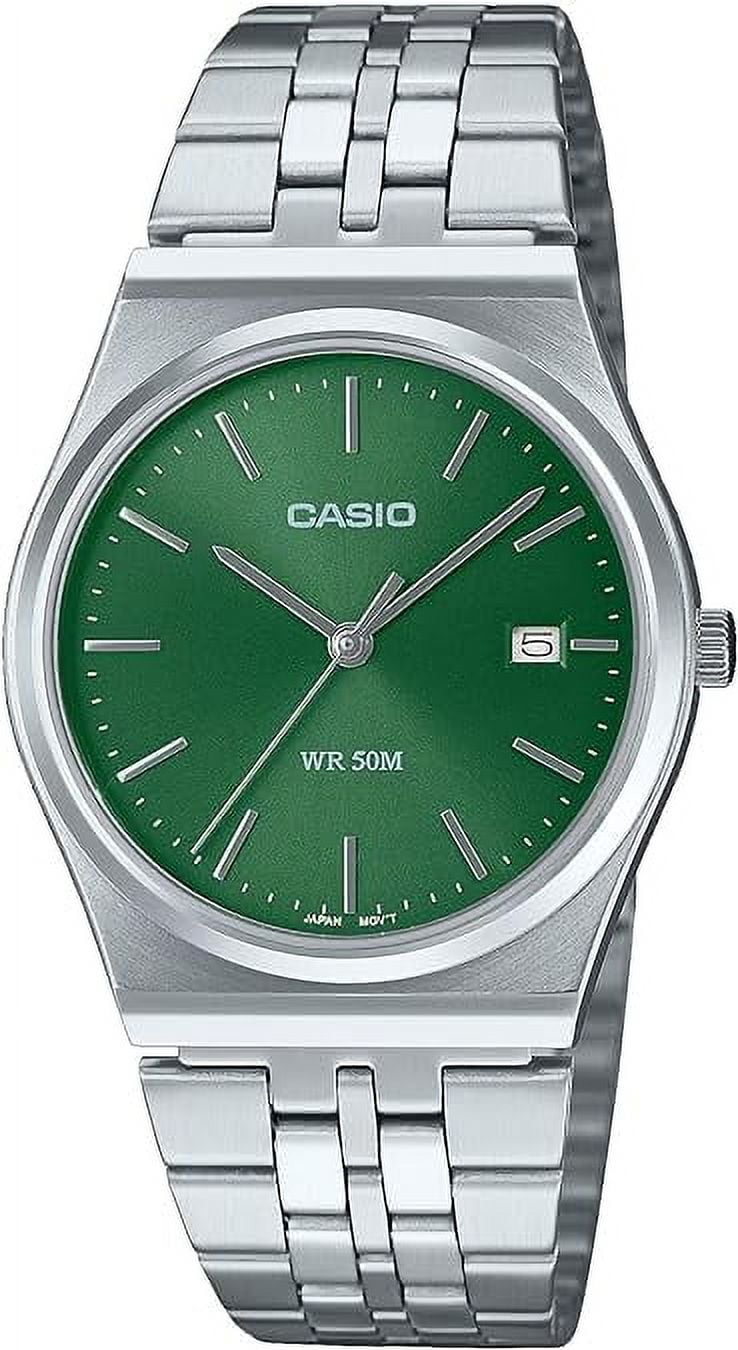 Casio Men's Standard Analog Quartz Watch with Moon Phase Casio Men's Standard Analog Quartz Watch with Moon Phase