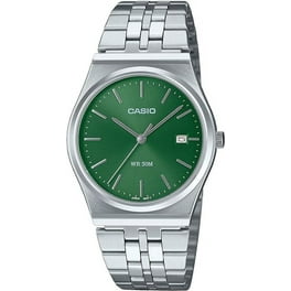 Casio Standard Analog Stainless Steel Mint Green Dial Quartz
