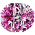 thumbnail image 1 of Mistayd 2 Pack Pompons de Cheerleading avec Poignée Baton pour Sport d'Équipe Danse Enfants Adultes, 1 of 5