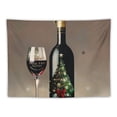 thumbnail image 5 of Orinice Christmas Tree Tapestry Wall Hanging Unique Style Graphic Tapestries Home Wall Decor Art Living Room Bedroom Apartment Dorm - Dorm Christmas Decorations 40x30inch, 5 of 6