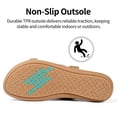 thumbnail image 5 of Decould sylf Women Slide Sandals Comfort Soft Adjustable Strap Flats shoes Anti-Slip Slippers Sandals, 5 of 7