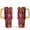 Orange, variant on 40oz Colorful Red Crab Stainless Steel Flip Straw Tumbler Spill Proof Travel Cup Double Wall Vacuum Insulated Coffee Mug with Top Handle