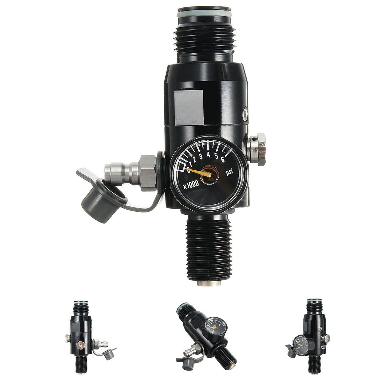 Paintball 4500psi High Pressure Valve 800psi Output HPA Air Tank 5/8''-18UNF 