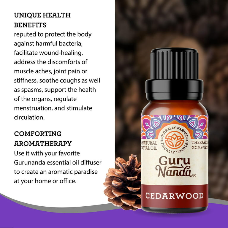 GuruNanda Sleep Essential Oils - Frankincense, Lavender, Cedarwood for Calm  Aromatherapy & Diffuser 