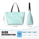 thumbnail image 4 of Fotbe Blue Bright Bolsa de Viaje para Playa - Resistente al Agua, Bolsa Tote de Gran Capacidad y Ligera con 7 Bolsillos para Mujeres y Hombres, 4 of 7