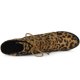 thumbnail image 5 of Botas de combate con plataforma con cordones y tacones gruesos para mujer Leopardo 37 Unique Bargains Moda, 5 of 7