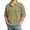 Army Green, variant on Mens Polo Shirts Short Sleeve Relaxed Fit Comfortable Button Down Polo Tops Quick Drying Stretch Soft T-Shirt Summer Clothing Army Green Size XXL