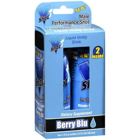 V Shot: Berry Blu Dietary Supplement, 3.6 fl oz