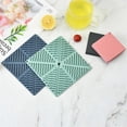 thumbnail image 3 of Folding Placemats, Insulation Mats, Tableware Coasters Portable Household Storage Placemats Kitchen, 3 of 5