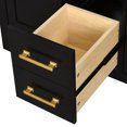 thumbnail image 7 of Durable Ceramic Basin & High-quality MDF Boards | Bathroom Vanity for Efficient Storage | Smooth and Wearable Materials, 7 of 7