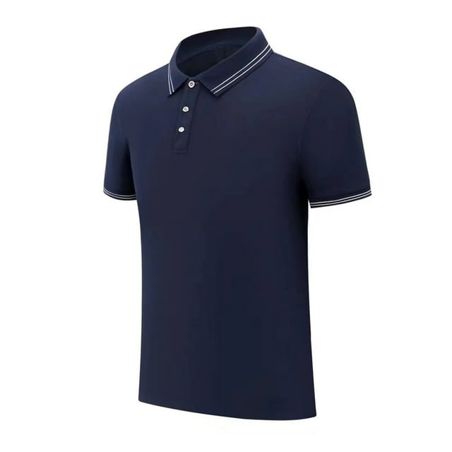 pstuiky camisetas de manga corta para hombre, Camiseta informal de manga corta con botones y cuello vuelto para hombre camisas casuales para hombre s