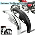 thumbnail image 2 of Motocross Front Mudguard Shield Guard Wheel Cover Collision Compatible For GN125, 2 of 8