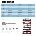 thumbnail image 5 of Lsque Ladybugs on Black and White Striped1 Print Men's Cotton Blend Sleeveless Muscle Shirts (S-3XL)- Moisture Wicking, Odor Protection, UPF 30+,XX-Large, 5 of 8
