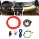 thumbnail image 1 of Kit de cables para amplificador de coche, juego de subwoofer para amplificador 8GA, cables de subwoofer para coche, valor excepcional, 1 of 10