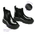 thumbnail image 5 of DREAM PAIRS Girls Chelsea Boots Side Zipper Lug Sole Ankle Booties Toddler/Little Kid/Big Kid, 5 of 5