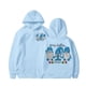 thumbnail image 5 of WILLBEST Sudaderas de Mujer, Sudaderas con Capucha de Manga Larga con Cordón Ajustable, Estampados, Tallas Grandes, Tops de Otoño Chica​​, 5 of 8