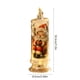 thumbnail image 3 of Vela navideña LED | Decoración de muñeco de nieve, Papá Noel y renos | Luz nocturna parpadeante blanca cálida que funciona con pilas | Adorno navideño para mesa, estante o ventana, 3 of 6
